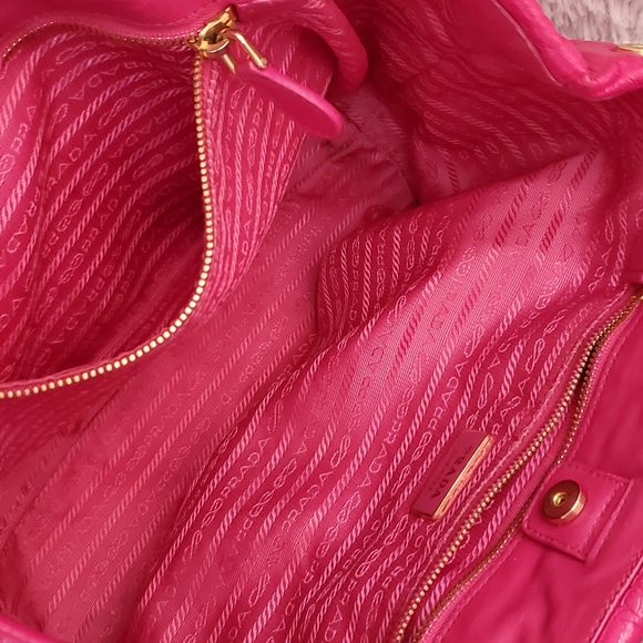 Authentic Bow Prada Hobo Bag - Picture 15 of 16